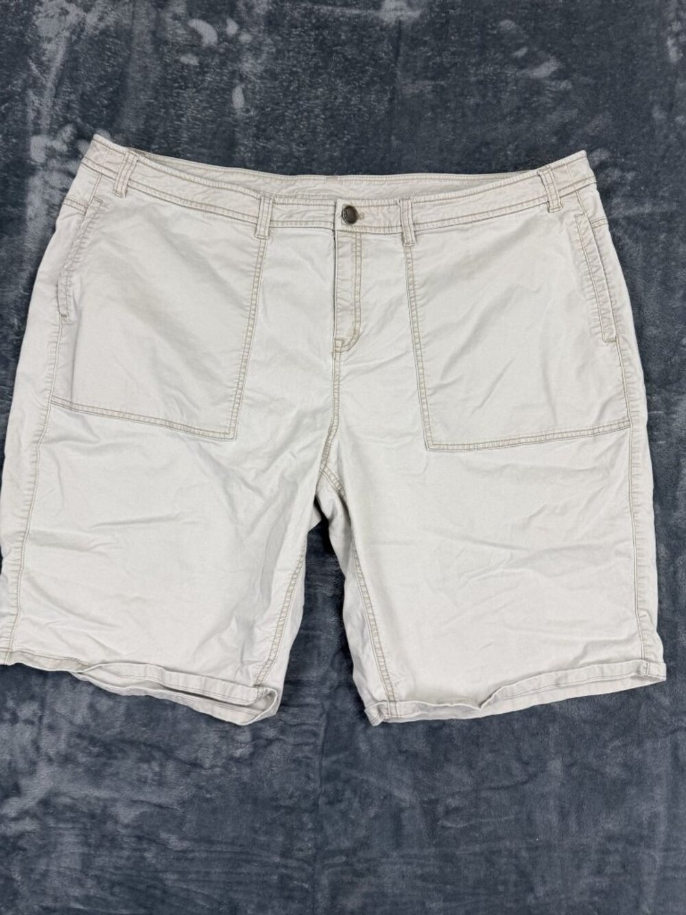 Lane Bryant Womens Beige Shorts Size 26
